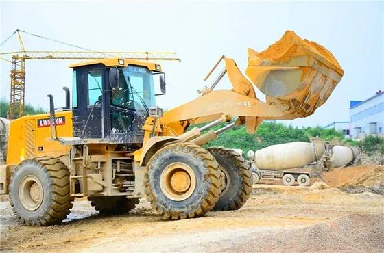 Mini caricatore a ruote idrauliche da 5 tonnellate XCM-G LW500FN per pompe idrauliche di punta nella costruzione