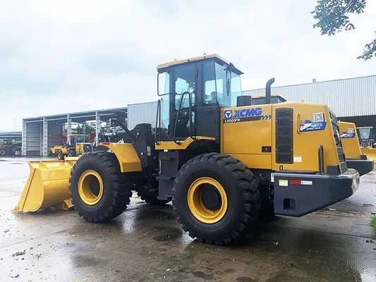 Mini caricatore a ruote idrauliche da 5 tonnellate XCM-G LW500FN per pompe idrauliche di punta nella costruzione