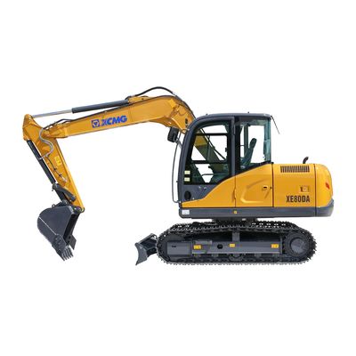 Risparmio energetico XCM-G XE80DA escavatore 8T 10T mini macchina di sollevamento idraulico