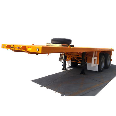 Container Shipping CIMC 20ft Container Flatbed Semi-Trailer con 12uints Twist Locks