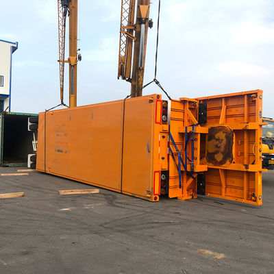 Container Shipping CIMC 20ft Container Flatbed Semi-Trailer con 12uints Twist Locks