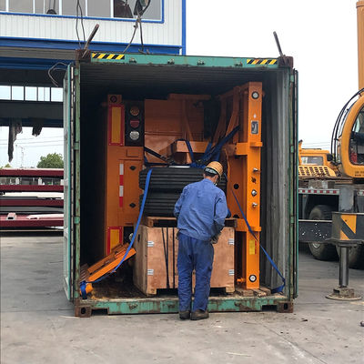 Container Shipping CIMC 20ft Container Flatbed Semi-Trailer con 12uints Twist Locks