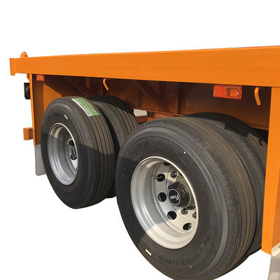 Container Shipping CIMC 20ft Container Flatbed Semi-Trailer con 12uints Twist Locks