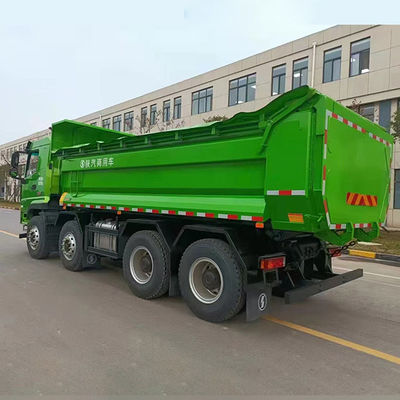 12 Forward Shift Shacman 8X4 Flat Cab U Shape H3000 F3000 Dump Truck per l'area mineraria