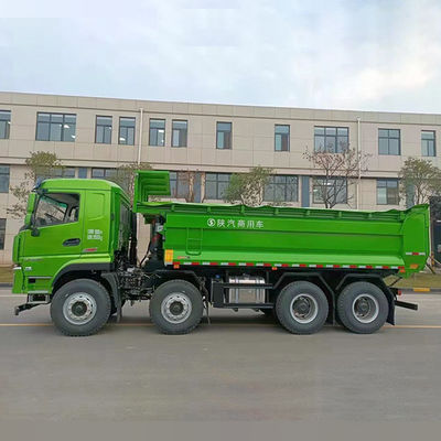 12 Forward Shift Shacman 8X4 Flat Cab U Shape H3000 F3000 Dump Truck per l'area mineraria