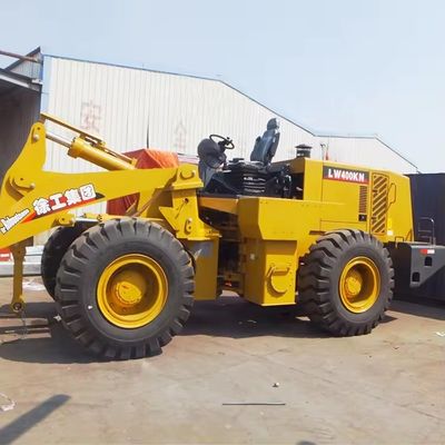 92 KW caricatore anteriore LW400FN 4 tonnellate Tractor caricatore a ruote Progettato 23.5-25