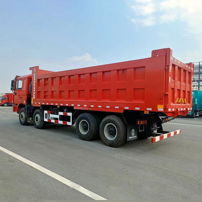 15-20T Left Shacman 8X4 F3000 X3000 Dump Truck per cambio veloce