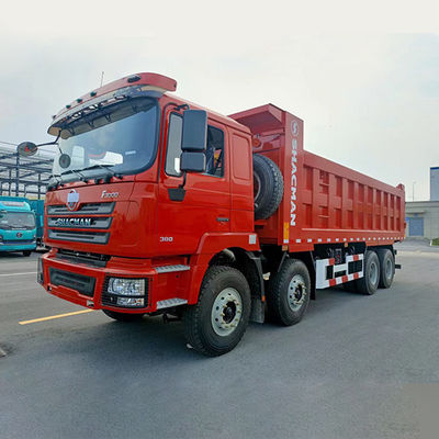15-20T Left Shacman 8X4 F3000 X3000 Dump Truck per cambio veloce