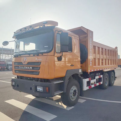 Shacman Dump Trucks 300-400L Capacità del serbatoio di carburante e tipo di carburante diesel con 2 posti