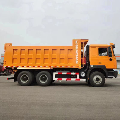 Shacman Dump Trucks 300-400L Capacità del serbatoio di carburante e tipo di carburante diesel con 2 posti