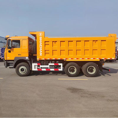 Shacman Dump Trucks 300-400L Capacità del serbatoio di carburante e tipo di carburante diesel con 2 posti